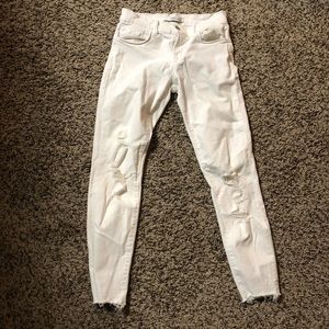 J Brand Distressed Skinny Jeans